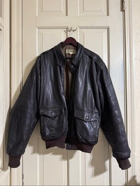 L.L. Bean | Jackets & Coats | Vintage Ll Bean Leather A2 Flight